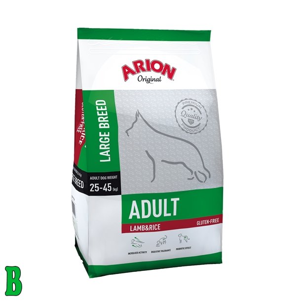 Arion Adult Large Breed Lamb &amp; Rice 12 kg