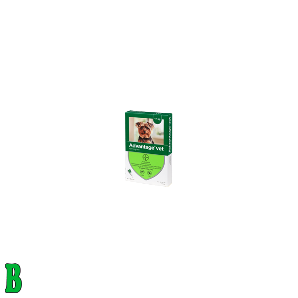 Advantage vet 100mg/ml < 4kg