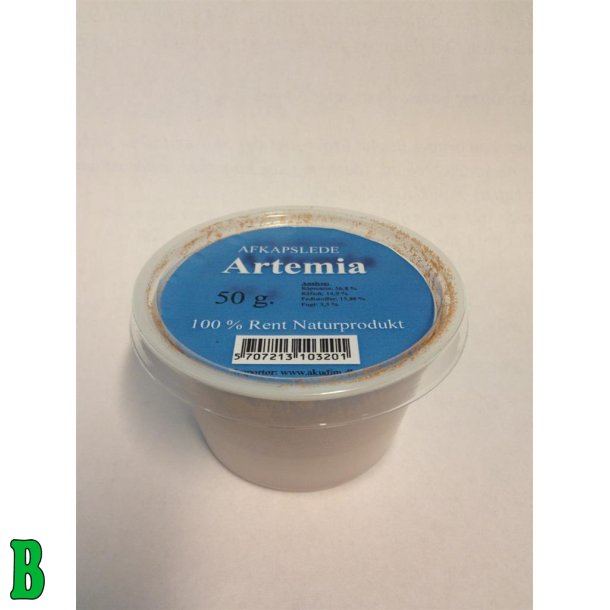 Afkapslede Artemia g 50g