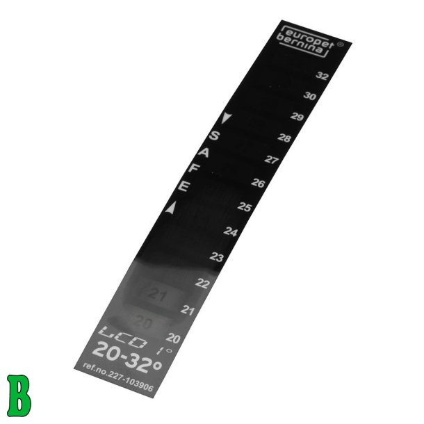 AquaDella LCD Thermometer 20-32grader