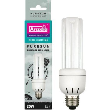 Arcadia Compact Fugle Pre 20W, UV-A, UV-B.