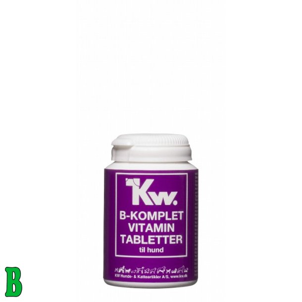 KW B-Komplet Vitamin Tabletter Til Hunde 100 stk