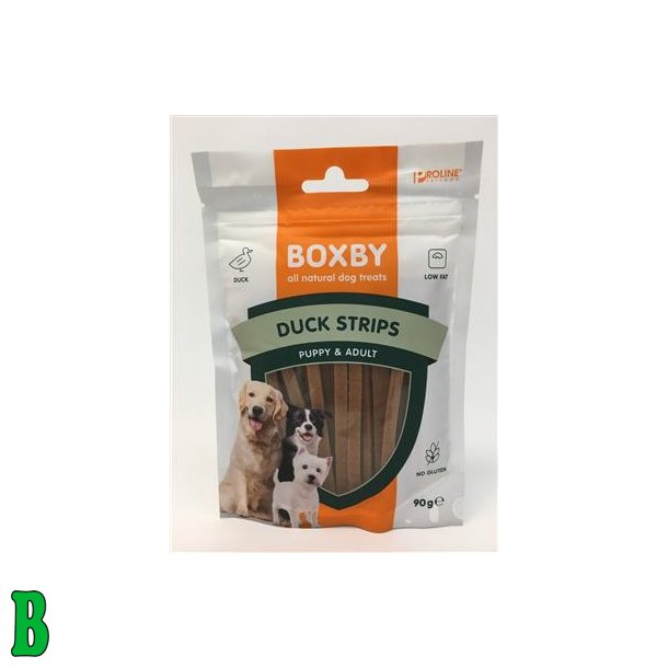 Boxby Duck Strips 90G