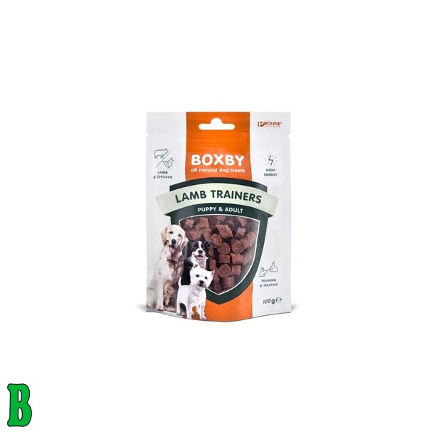 Boxby Hundesnacks Lamb Trainer 100G
