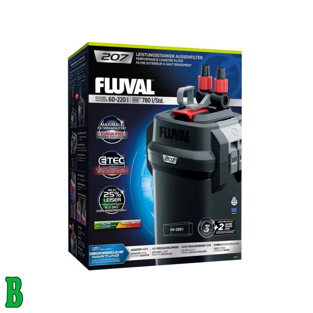 Fluval 207, 60-220Ltr