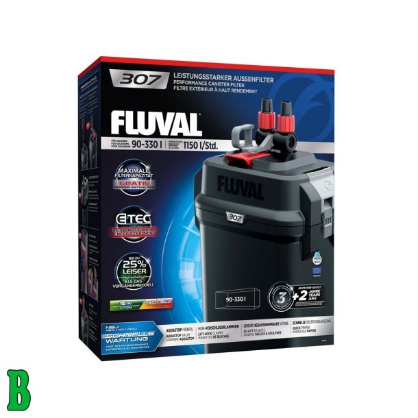 Fluval 307, 90-330Ltr