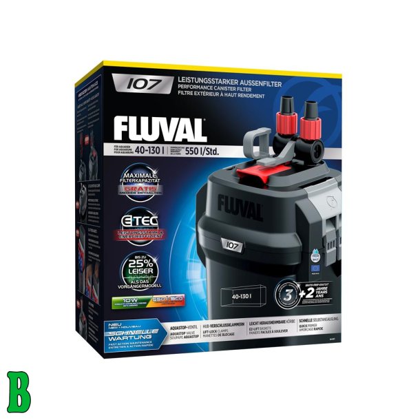 Fluval 107, 40-130Ltr