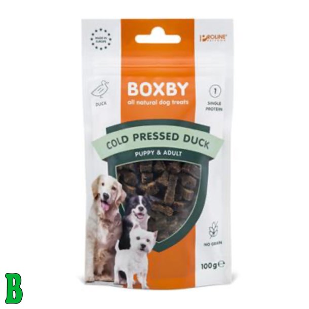 Boxby cold pressed duck m. And 100g