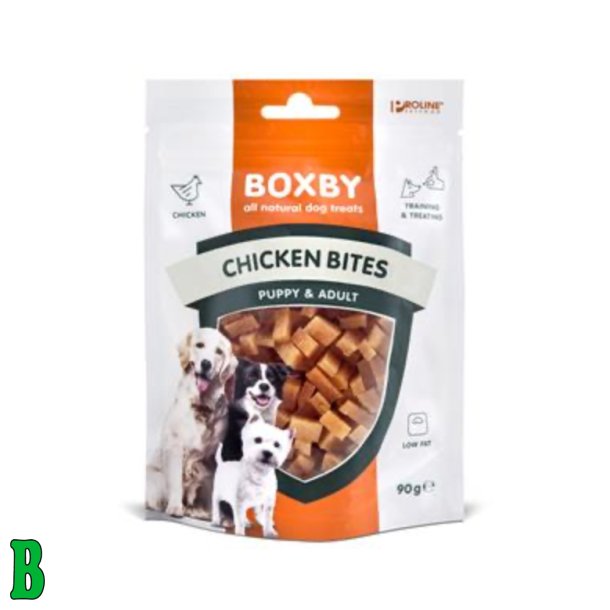 Boxby chicken bites m. Kylling 90g