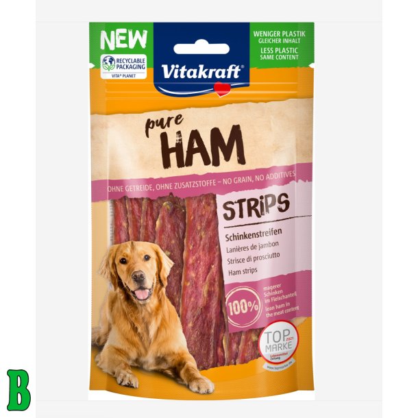 Vitakraft pure ham strips