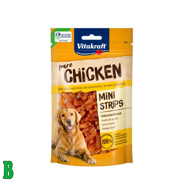 Vitakraft pure chicken mini strips