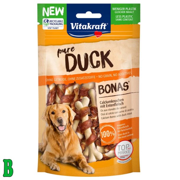 Vitakraft pure duck bonas