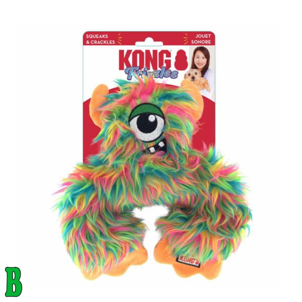 Kong Frizzles Frazzle M 23x23x6cm