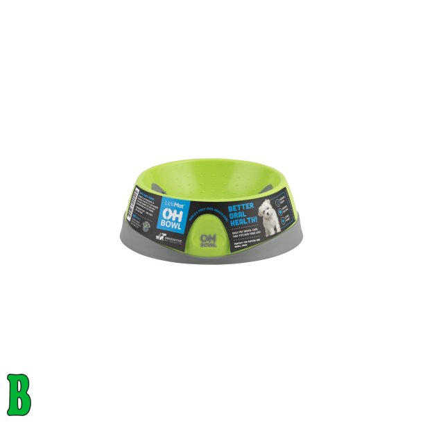 LickiMat OH BOWL Hundeskl 16x5cm Grn