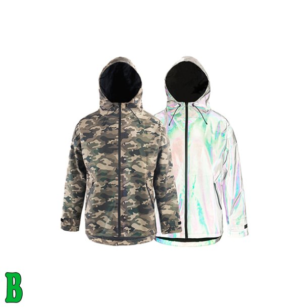 PAIKKA Human Recovery Regnfrakke Camo. S/M