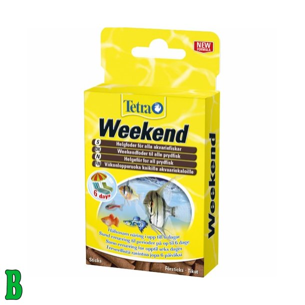 Tetra Weekendfoder 20 Sticks