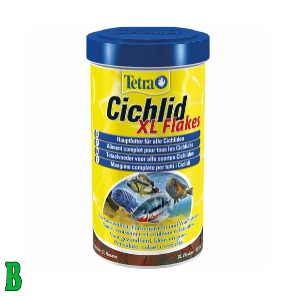 Tetra Cichlid Xl Flakes 500ml