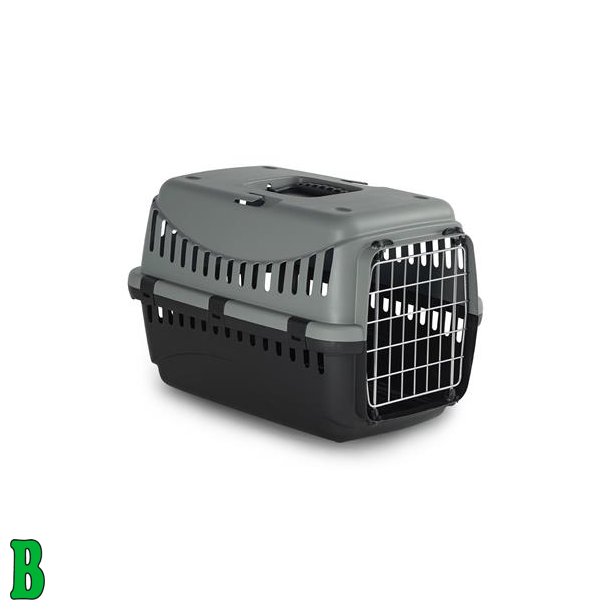 Eco Transportkasse Sort/Gr 46x31x32cm
