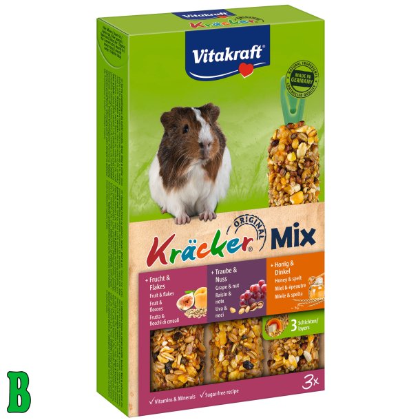 Vitakraft Krcker Marsvin mix 3 Stk.