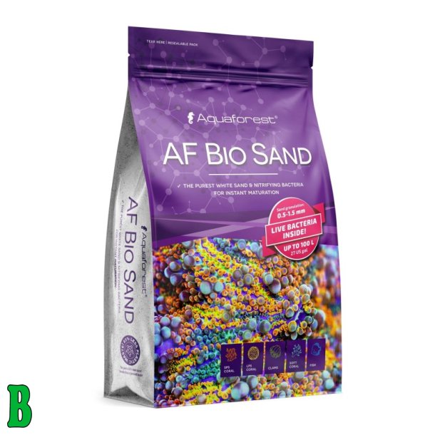 Aquaforest Biosand 0,5-1,5mm 7,5kg 