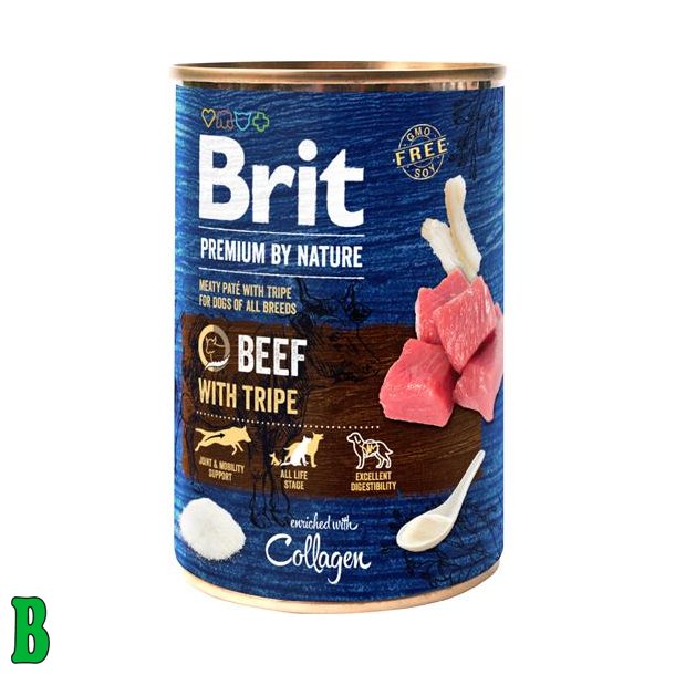 Brit Premium by nature, Okse med kallun 400g