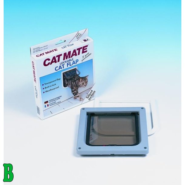 Cat Mate 2 Vejs Kattelem Hvid