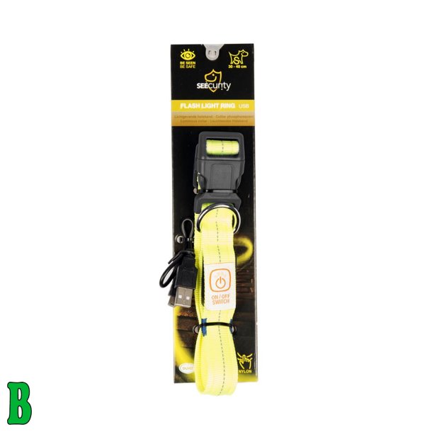 Flash LED Halsbnd 30-40cm