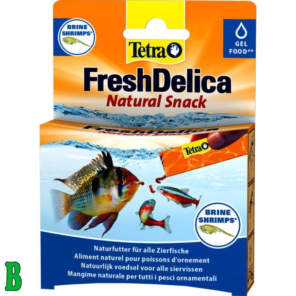 Tetra FreshDelica Naturlig Snack Med Brine Shrimps