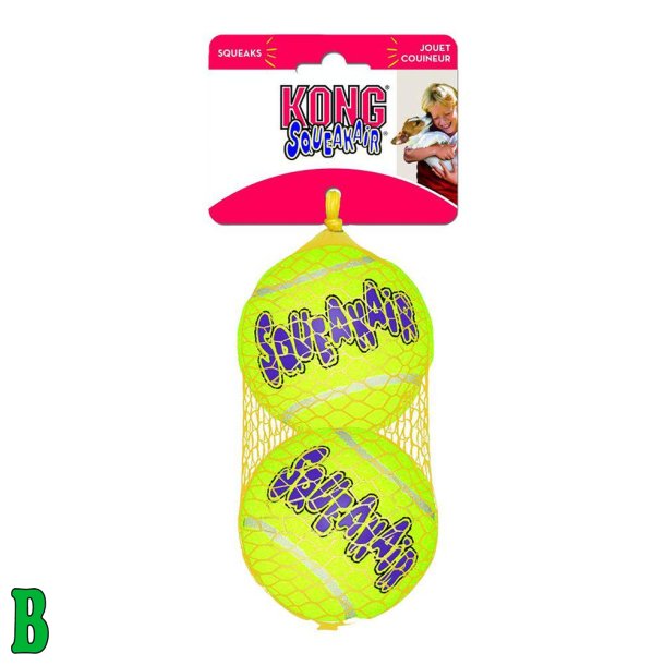 Kong Airdog Squeakair Large  8cm 2 Pack