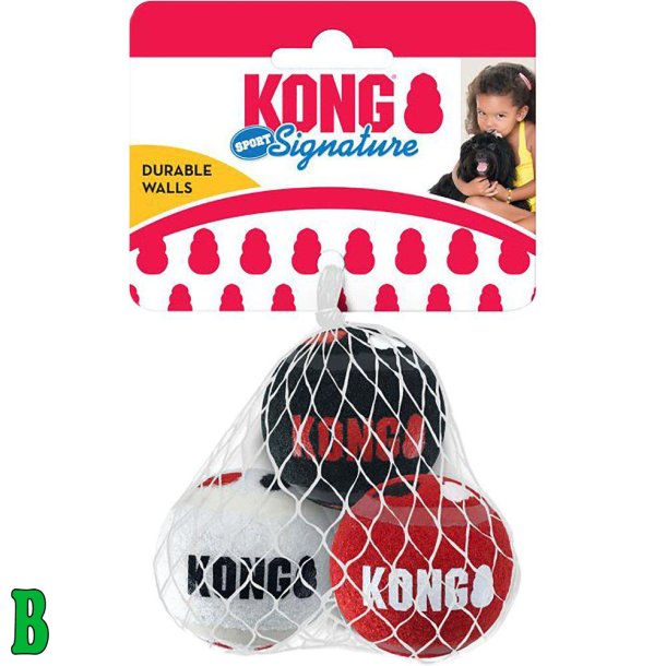 Kong Signature Bolde 5cm 3 stk