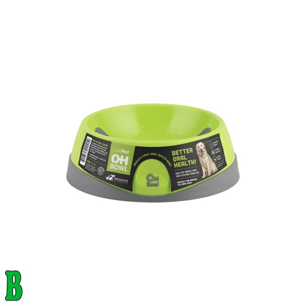 LickiMat OH BOWL Hundeskl 22x7cm Grn