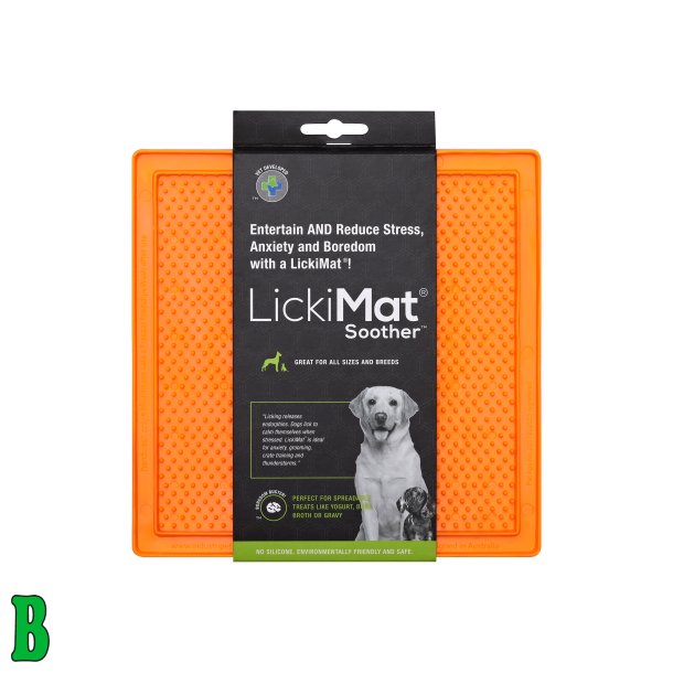 LickiMat Soother 20cm Orange