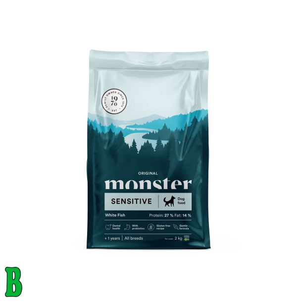 Monster Original Sensitive White Fish