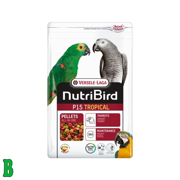 Nutribird P15 Tropical 3kg