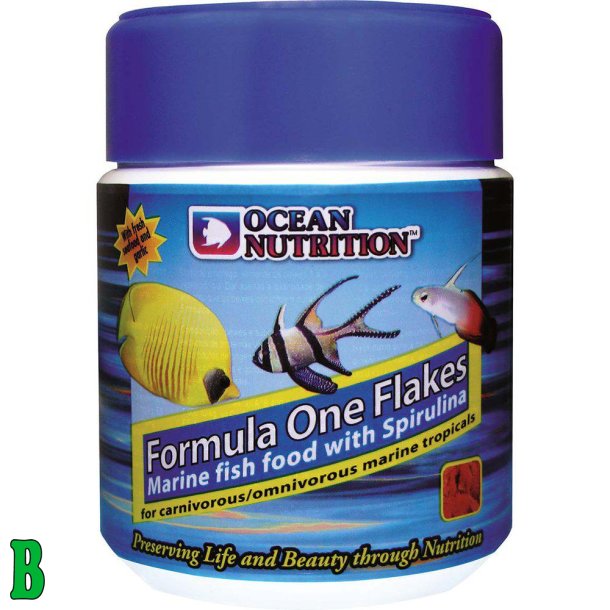 Ocean Nutrition Formula One Flakes (Foder til saltvandsfisk) 71g