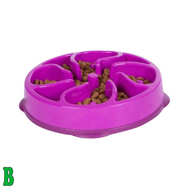 oh Slow-feeder madskl  20,5 X 5cm 500ml, Lilla