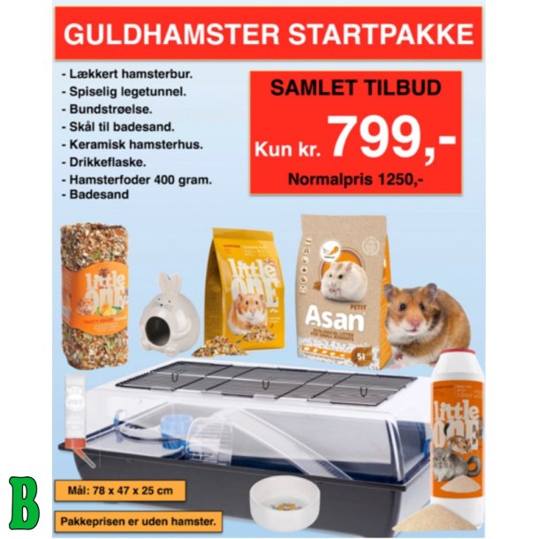 Hamster Luksus Starterst