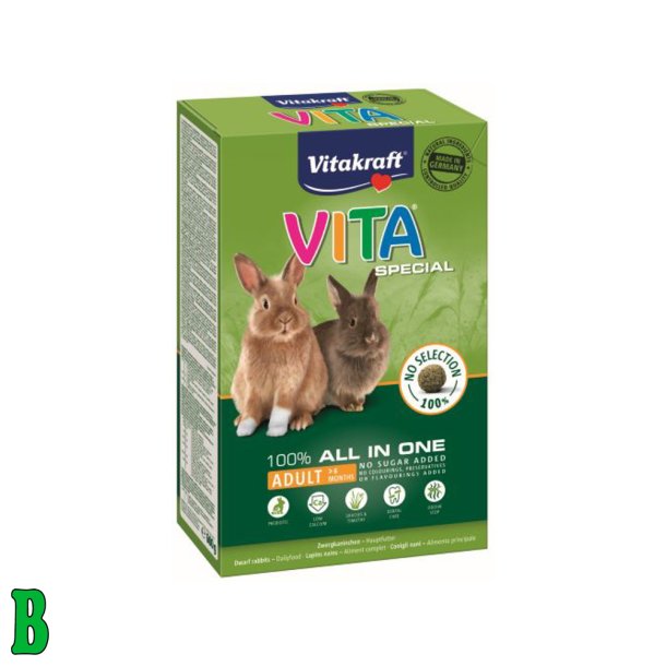 Vitakraft Vita Special Til Kanin Adult +6 Mdr 