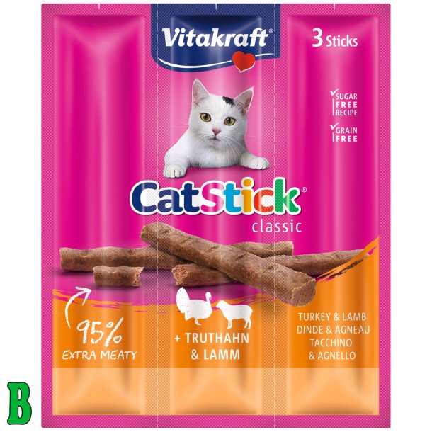 Vitakraft CatStick Kalkun &amp; Lam 