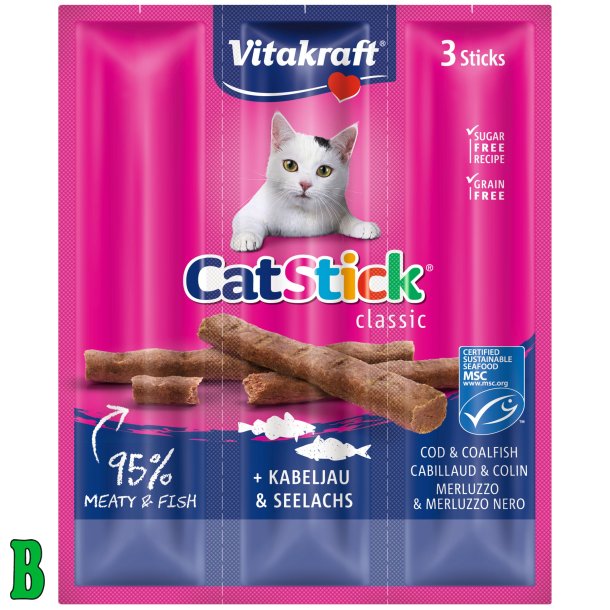 Vitakraft CatStick Torsk &amp; Sej