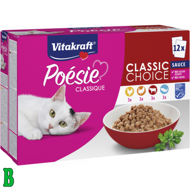 Vitakraft Posie Vdfoder Mix Pack 12x85g