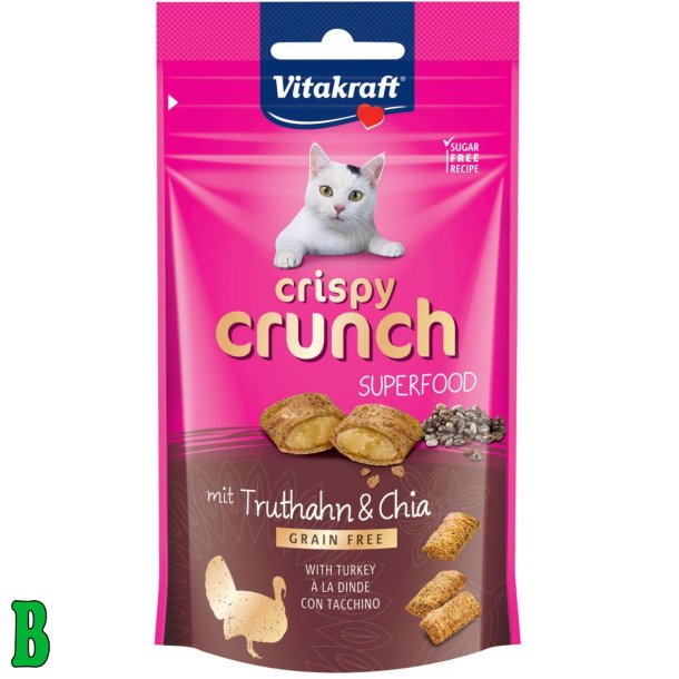 Vitakraft Crispy Crunch Kalkun &amp; Chia 60g