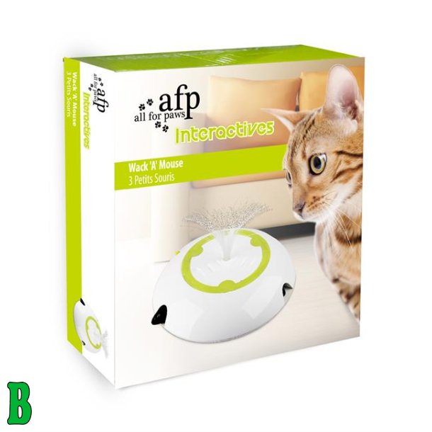 AFP Wack A Mouse Interaktiv legetj til katten