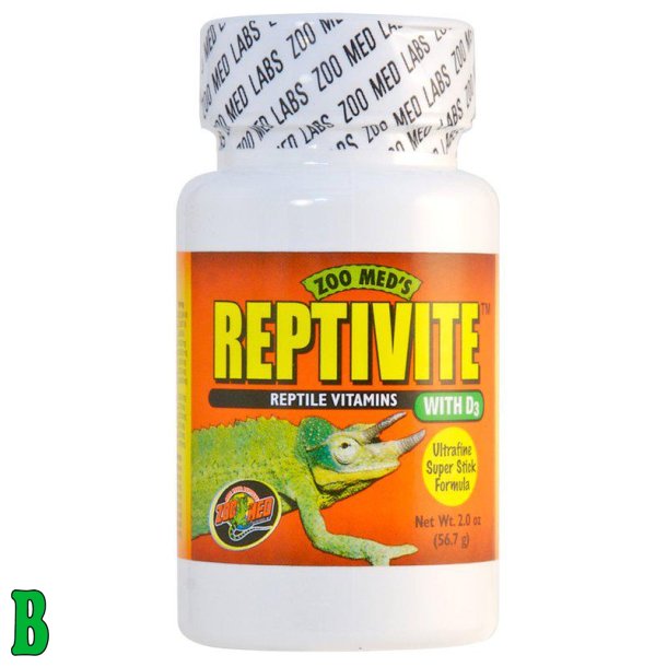 Zoo Med Reptivite Vitaminpulver Med D3 57g